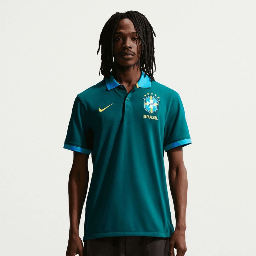 Nike® Soccer National Teams Nike Brazil National Team Dri-FIT Polo