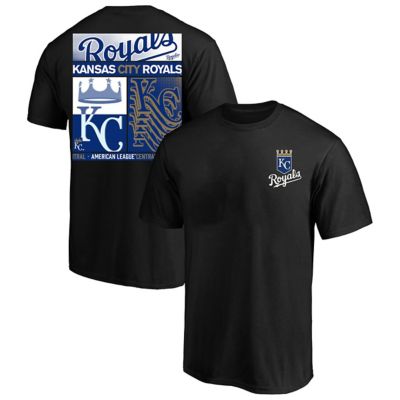 Fanatics Men's MLB Kansas City Royals Big & Tall Two-Sided Graphic T-Shirt, Black, 3XL Big