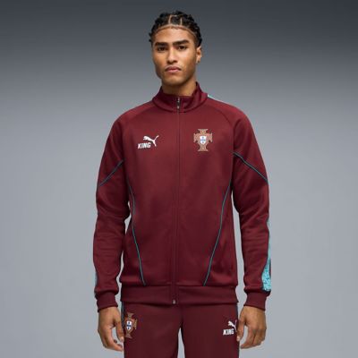 Puma Men's Soccer National Teams Portugal National Team King Anthem Full-Zip Jacket, Small