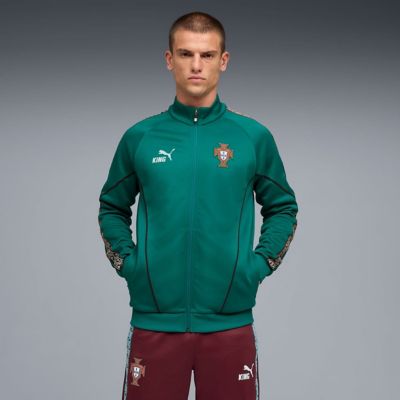 Puma Men's Soccer National Teams Portugal National Team King Anthem Full-Zip Jacket