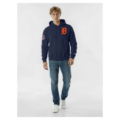 Champion Men's MLB Detroit Tigers Reverse Weave Chenille Hoodie