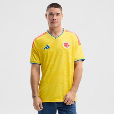 adidas Men's Soccer National Teams Colombia National Team FIFA x World Cup 2026 Home Replica Jersey, Yellow, XL