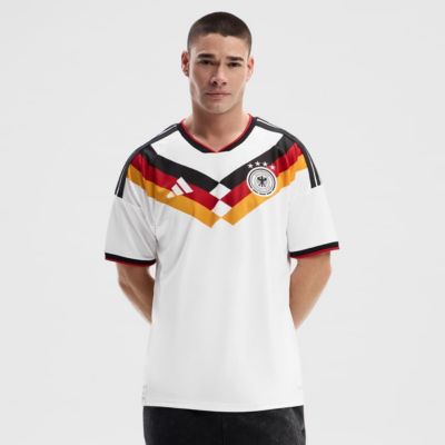 adidas Men's Soccer National Teams Germany National Team FIFA x World Cup 2026 Home Replica Jersey, White, Medium