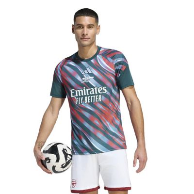 adidas Men's Premier League Arsenal 2026/27 Pre-Match Home Training Jersey, Green, Small