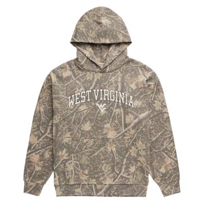 Uscape Apparel Men's NCAA West Virginia Mountaineers Back Bay Fleece Hoodie