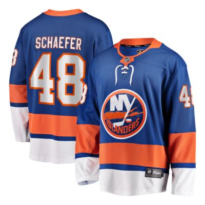Men's NHL Fanatics Matthew Schaefer New York Islanders Home Breakaway Player Jerseys, 2XL