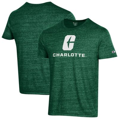 Champion Men's NCAA Charlotte 49ers Ultimate Triblend T-Shirt, Green, 2XL