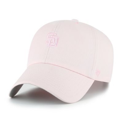 '47 MLB Light San Diego Padres Pastel Clean Up Adjustable Hat, Pink