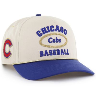 Stoney Clover Lane x '47 Men's MLB x Lane Natural/Royal Chicago Cubs Glitter Rope Hitch Adjustable Hat