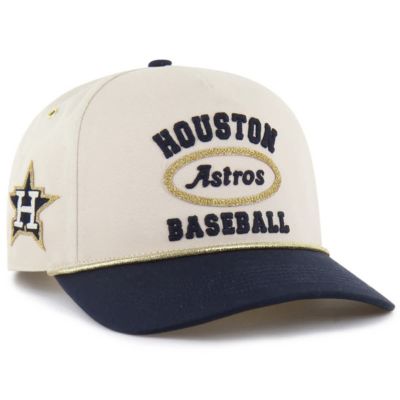 Stoney Clover Lane x '47 Men's MLB x Lane Natural/Navy Houston Astros Glitter Rope Hitch Adjustable Hat