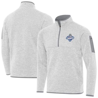 Antigua Men's MLB Los Angeles Dodgers Back-to-Back World Series s Fortune Quarter-Zip Pullover