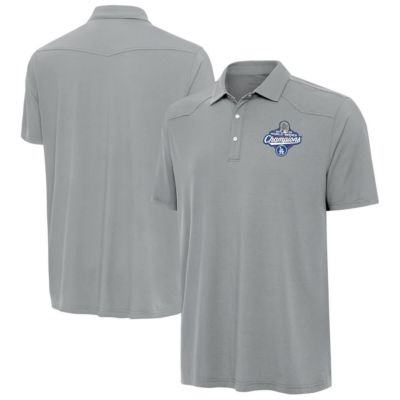 Antigua Men's MLB Los Angeles Dodgers Back-to-Back World Series s Western Polo