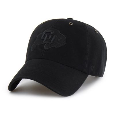 Carhartt x '47 Men's NCAA Carhartt x Colorado Buffaloes Clean Up Adjustable Hat, Black