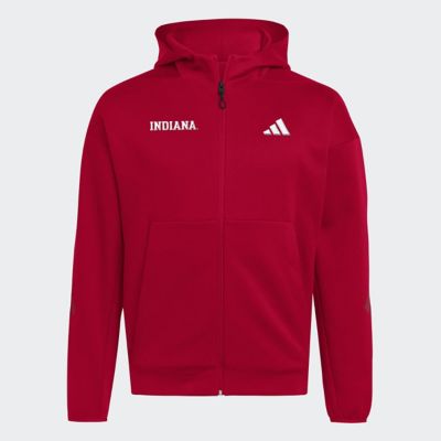 adidas Men's NCAA Indiana Hoosiers Z.N.E Full-Zip Hoodie