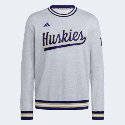 adidas Men's NCAA Washington Huskies Dugout Collection Sweatshirt