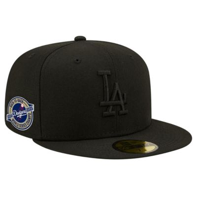 New Era Men's MLB Los Angeles Dodgers 2024/25 Back to Back s Circle Side Patch Fitted 59FIFTY Hat