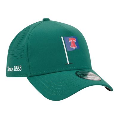 New Era Men's MLB Philadelphia Phillies Pin Seeker 9FORTY A-Frame Adjustable Hat, Green