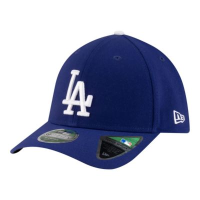 New Era Men's MLB Los Angeles Dodgers Player Replica 39THIRTY M-Crown Flex Hat, Large
