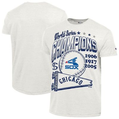 Champion Men's Chicago White Sox MLB Chicago Sox Winning Tradition Cooperstown Collection Tri-Blend T-Shirt