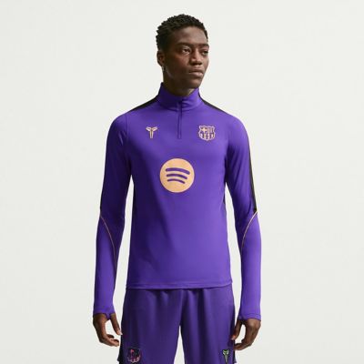 Men's La Liga Nike Barcelona 2026/27 Away Strike Drill Dri-FIT Quarter-Zip Top