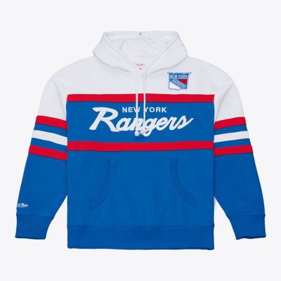 Mitchell & Ness Men's NHL New York Rangers Head Coach Hoodie