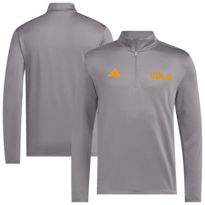 adidas Men's NCAA Tennessee Volunteers Ultimate365 Cozy Quarter-Zip Top, Gray, Large