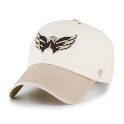 '47 Men's NHL Natural/Tan Washington Capitals Neutral Terrain Clean Up Adjustable Hat