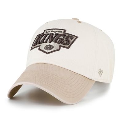 '47 Men's NHL Natural/Tan Los Angeles Kings Neutral Terrain Clean Up Adjustable Hat