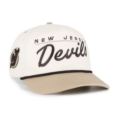 '47 Men's NHL Natural/Tan New Jersey Devils Neutral Terrain Hitch Rope Adjustable Hat