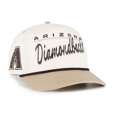 '47 Men's MLB Natural/Tan Arizona Diamondbacks Neutral Terrain Hitch Rope Adjustable Hat