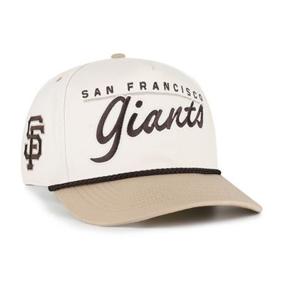 '47 Men's MLB Natural/Tan San Francisco Giants Neutral Terrain Hitch Rope Adjustable Hat