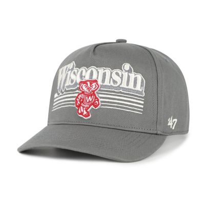 '47 Men's NCAA Wisconsin Badgers Script Fade Hitch Adjustable Hat