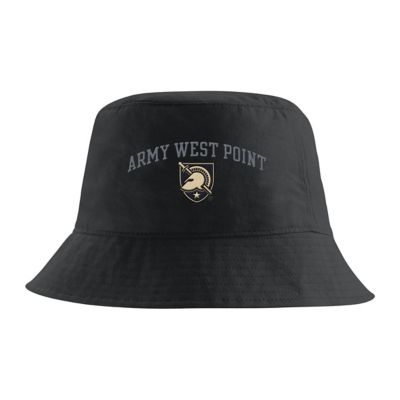 Men's Army Black Knights NCAA Nike Army Knights Apex Striped Bucket Hat