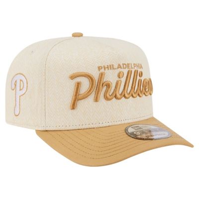 New Era Men's MLB Philadelphia Phillies Herringbone 9FIFTY A-Frame Snapback Hat