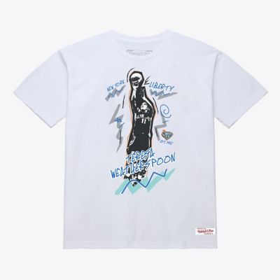 Mitchell & Ness WNBA Unisex Teresa Weatherspoon New York Liberty Chalked Up T-Shirt - Court Origins