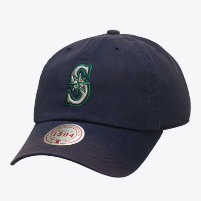 Mitchell & Ness MLB Unisex Seattle Mariners 1904 Soft Wash Adjustable Hat