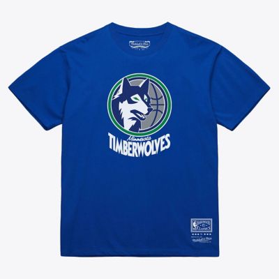 Mitchell & Ness NBA Unisex Minnesota Timberwolves Hardwood Classics Arch T-Shirt, XL