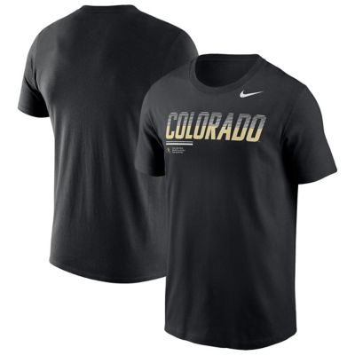 Men's NCAA Nike Colorado Buffaloes 2026 Sideline Wordmark Legend Dri-FIT T-Shirt, Black, Large