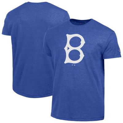 Champion Men's Cooperstown Teams Brooklyn Dodgers Cooperstown Logo Tri-Blend T-Shirt