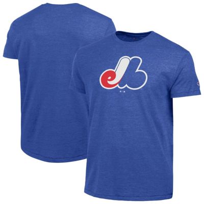 Champion Men's Cooperstown Teams Montreal Expos Cooperstown Logo Tri-Blend T-Shirt