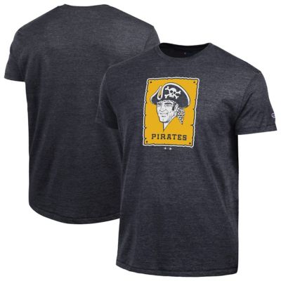 Champion Men's MLB Pittsburgh Pirates Cooperstown Logo Tri-Blend T-Shirt