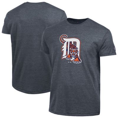 Champion Men's MLB Detroit Tigers Cooperstown Logo Tri-Blend T-Shirt