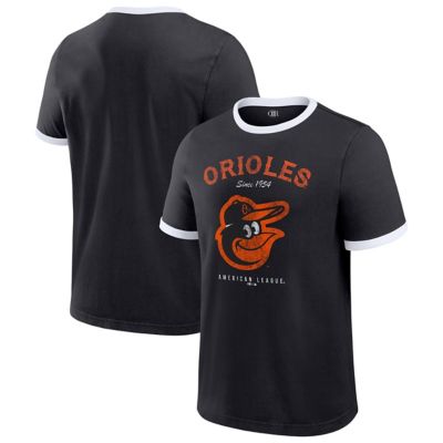 Darius Rucker Collection by Fanatics Men's MLB Baltimore Orioles Washed Ringer T-Shirt