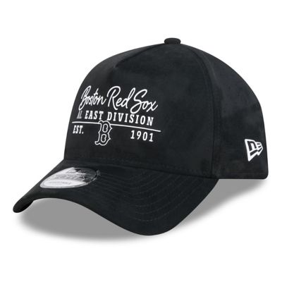 New Era Boston Red Sox MLB Unisex Boston Sox Script Text 9FORTY A-Frame Adjustable Hat