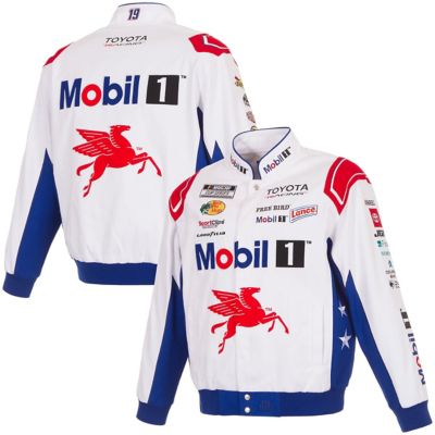 JH Design Men's NASCAR Chase Briscoe 2026 Mobil Full-Snap Twill Racing Jacket