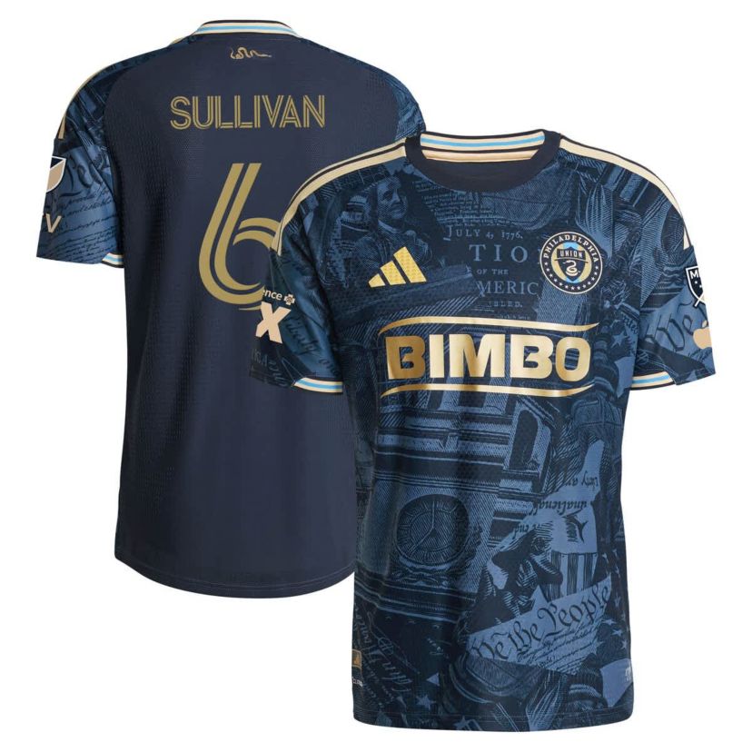 FANATIC 144 UNION S セット adidas MLS Cavan Sullivan Philadelphia Union 2026 1776 Kit On