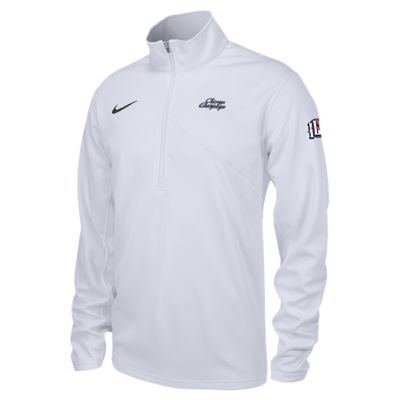 Men's NCAA Nike Illinois Fighting Illini Chicago to Champaign Illinois Training Quarter-Zip Jacket
