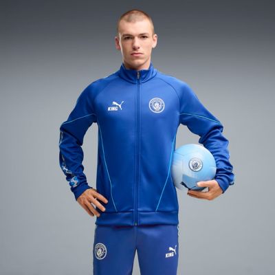 Puma Men's Premier League Manchester City King Anthem dryCELL Full-Zip Jacket