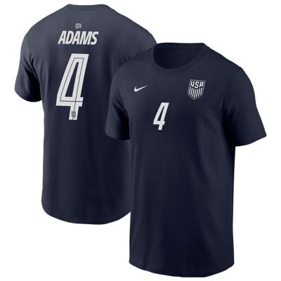 Men's Soccer National Teams Nike Tyler Adams USMNT Away Name & Number T-Shirt