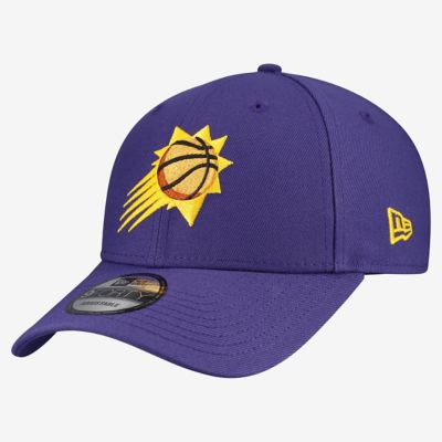 New Era Men's NBA Phoenix Suns Team 9FORTY Adjustable Hat, Purple